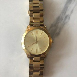 Used Michael Kors Gold Women's watch.